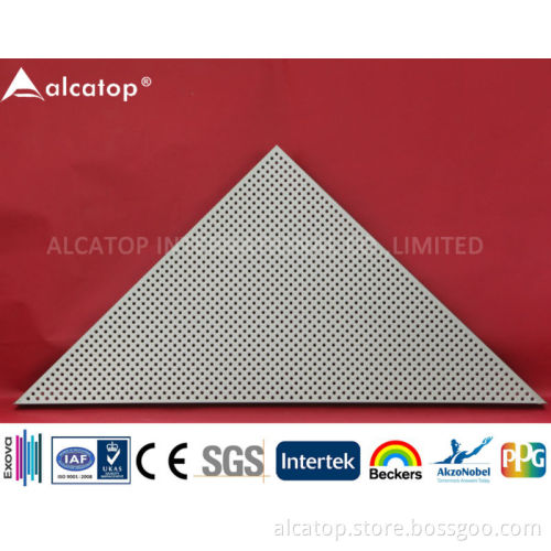 Construction Material Irregular Aluminum Ceiling